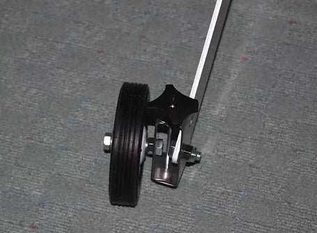 NEW!!! Sweeper Wheel Kit with Angle Wheel Brackets (Broom not included)