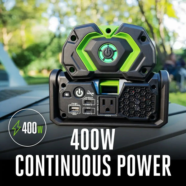 POWER+ NEXUS ESCAPE 400W INVERTER (PAD5000)