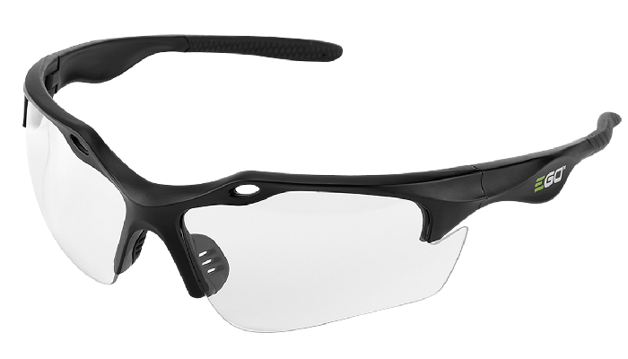 EGO SAFETY GLASSES WITH CLEAR LENSES